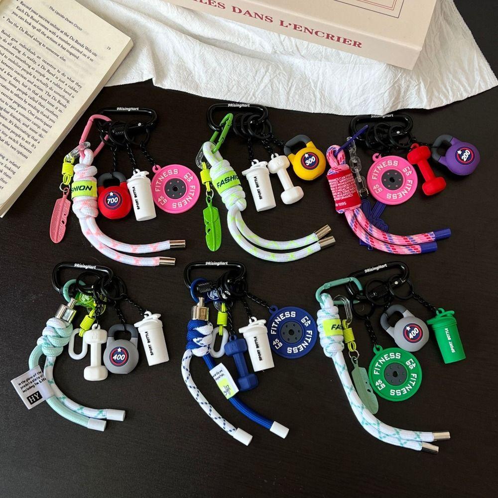 with D-shaped Buckle Barbell Plates Key Chain Colorful Simulation Dumbbells Keyring Bodybuilder Style 16
with D-shaped Buckle Barbell Plates Key Chain Colorful Simulation Dumbbells Keyring Bodybuilder Style 16