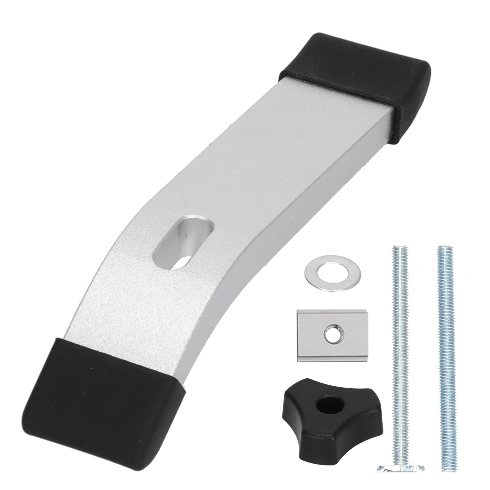 Hold Down Clamp Set TTrack Metal M8 Thread Clamping Jig Tool Kit for Woodworking(White )
Hold Down Clamp Set TTrack Metal M8 Thread Clamping Jig Tool Kit for Woodworking(White )