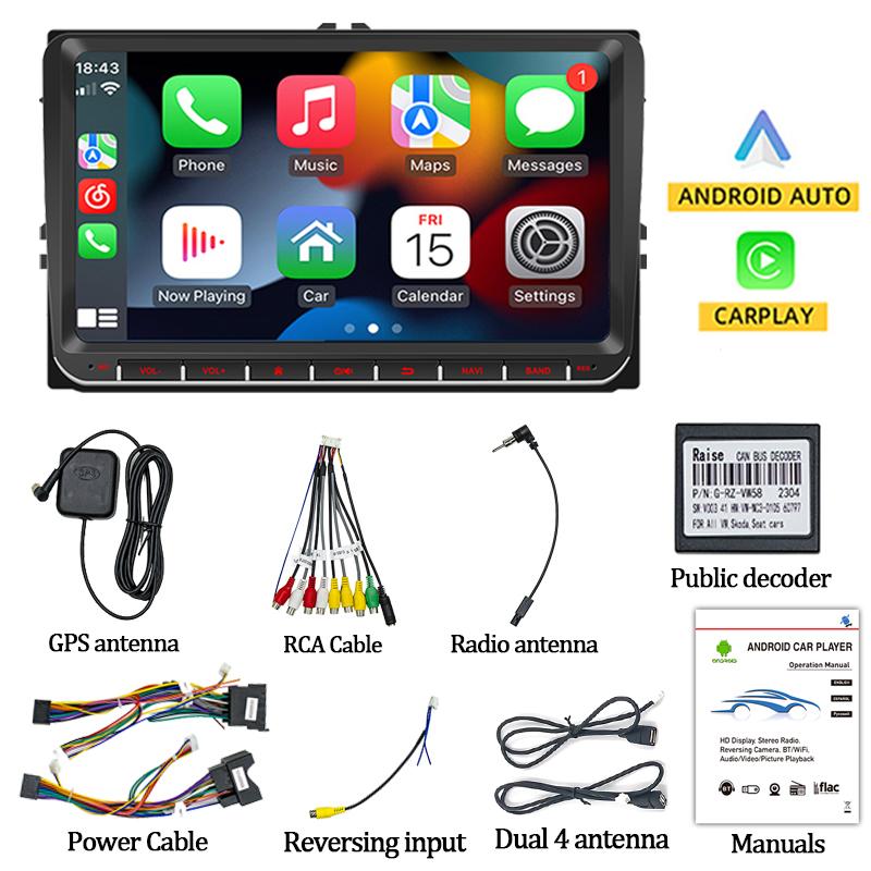 9-дюймовый беспроводной Carplay Android авто Bluetooth Android 13 WIFI GPS 2Din автомобильное радио для моделей VW интеллектуальные системы автомобиля
9-дюймовый беспроводной Carplay Android авто Bluetooth Android 13 WIFI GPS 2Din автомобильное радио для моделей VW интеллектуальные системы автомобиля