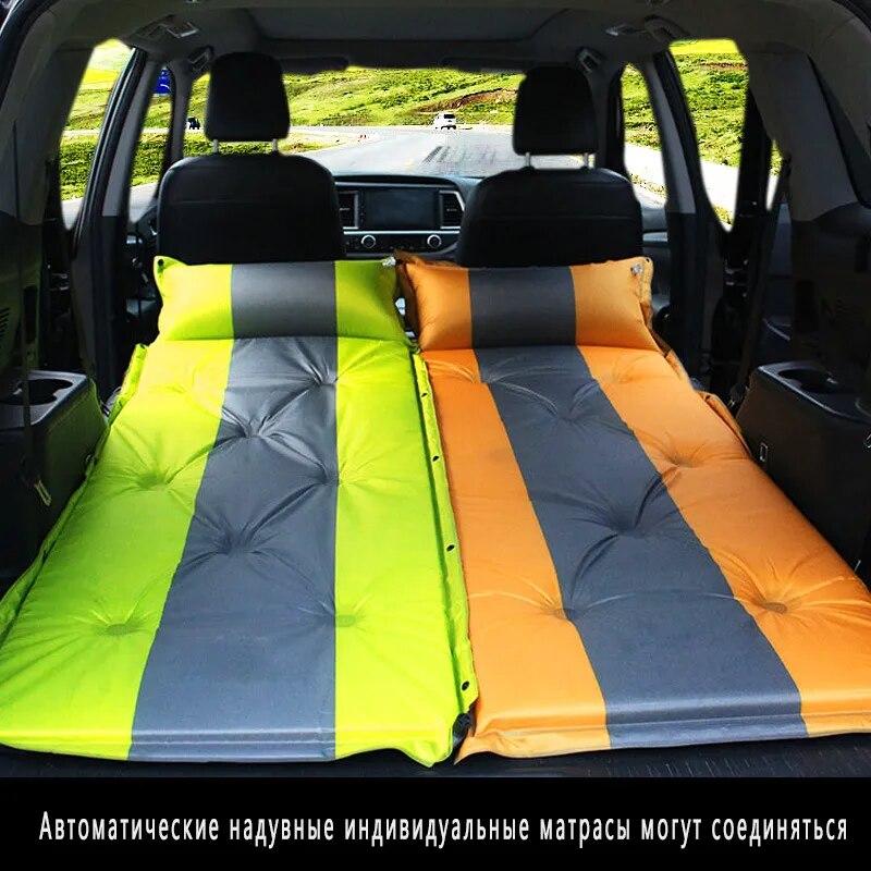 Автомобильный многофункциональный автоматический надувной матрас, специальный надувной матрас для внедорожника, одинарный сращиваемый матрас для путешествий в автомобиле
Автомобильный многофункциональный автоматический надувной матрас, специальный надувной матрас для внедорожника, одинарный сращиваемый матрас для путешествий в автомобиле
