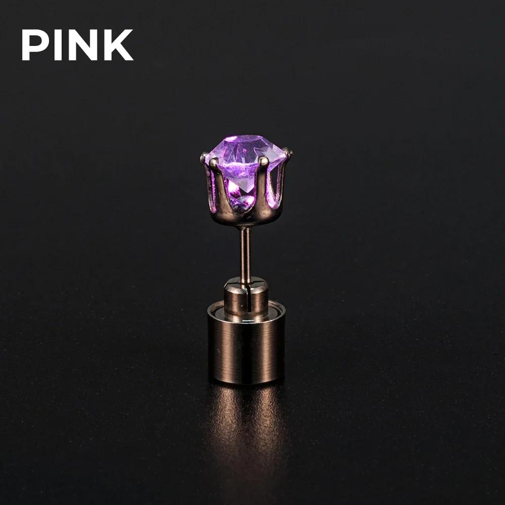 2Pcs Colorful LED Luminous Studs Square Zircon Earrings Men Women Bar Rave Wedding Party Ear Stud Jewelry Glowing Earring
2Pcs Colorful LED Luminous Studs Square Zircon Earrings Men Women Bar Rave Wedding Party Ear Stud Jewelry Glowing Earring