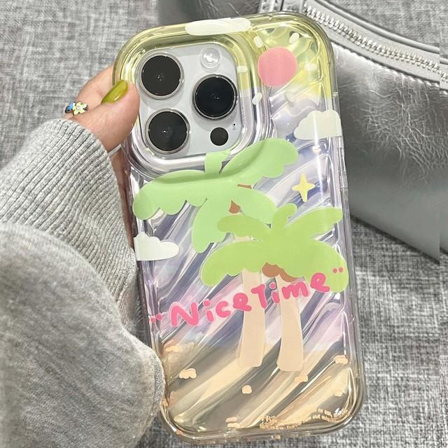 Милый волнистый лазерный противоударный силиконовый чехол с изображением кокосовой пальмы, мягкий защитный чехол для телефона Iphone 11 12 Promax 14 13 Pro Max Back Fundas For iphone 12promax
Милый волнистый лазерный противоударный силиконовый чехол с изображением кокосовой пальмы, мягкий защитный чехол для телефона Iphone 11 12 Promax 14 13 Pro Max Back Fundas For iphone 12promax