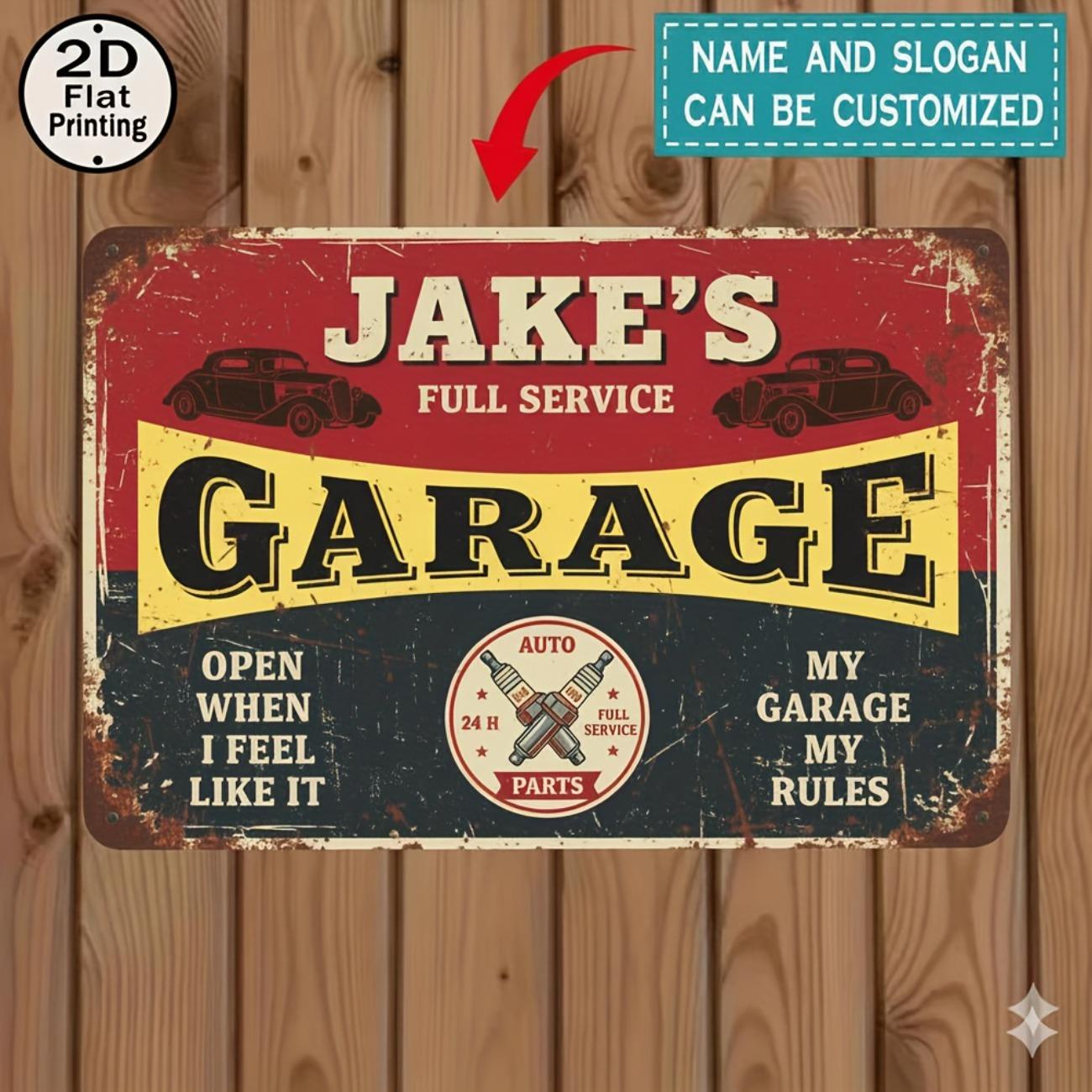 Custom Metal Sign Personalized Logo Garage Man Cave Bar Pub Waterproof Outdoor Home Decor білий
Custom Metal Sign Personalized Logo Garage Man Cave Bar Pub Waterproof Outdoor Home Decor білий