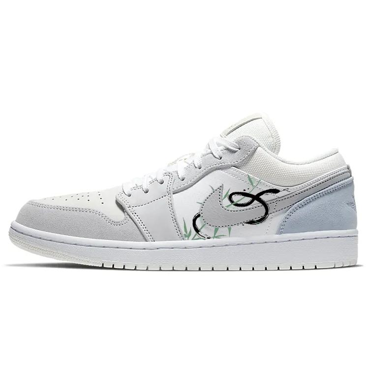 Jordan Air Jordan 1 Vintage Basketball Shoes Unisex Low top White/Gray CV3043-100(Team56-) 44
Jordan Air Jordan 1 Vintage Basketball Shoes Unisex Low top White/Gray CV3043-100(Team56-) 44