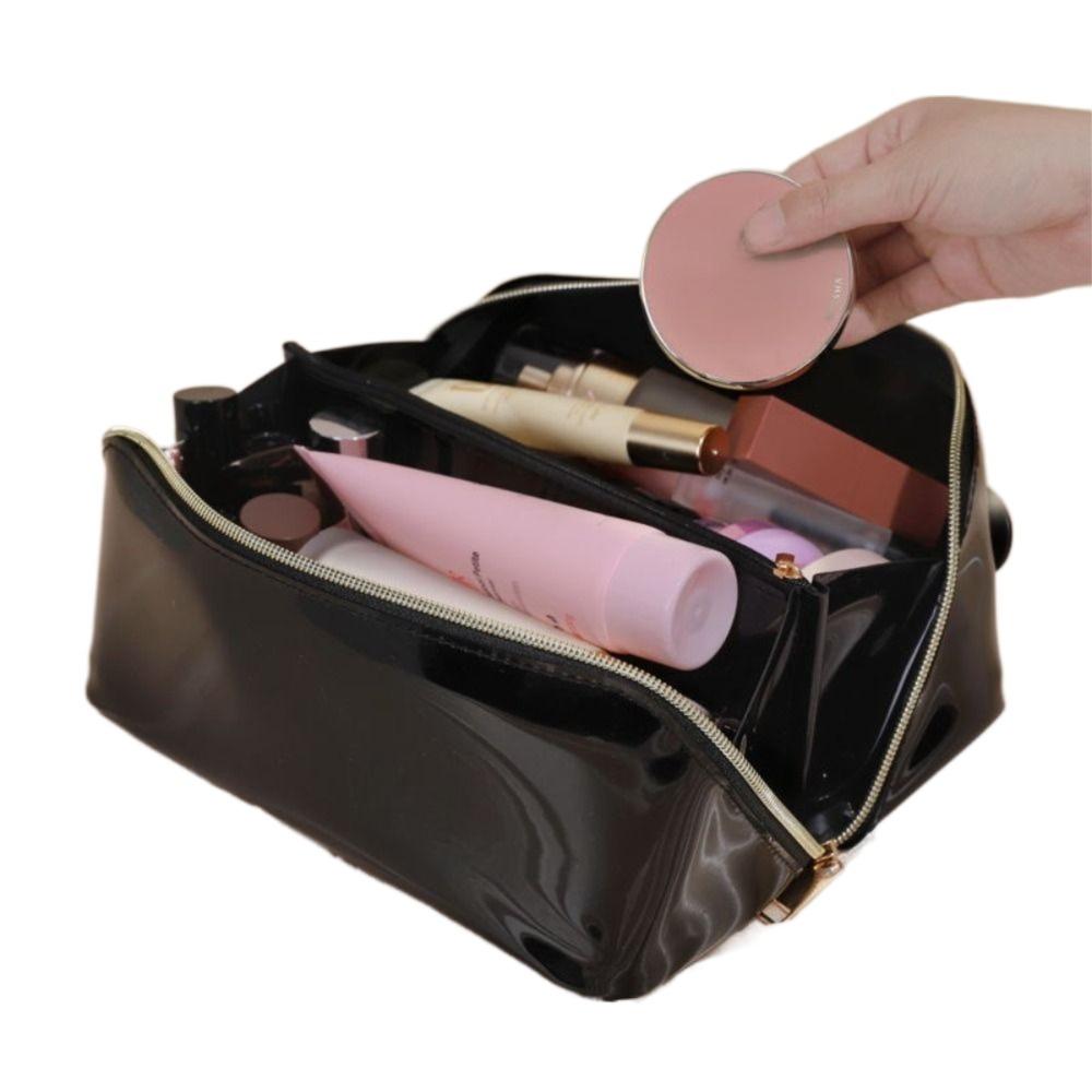 Large Capacity Portable Cosmetic Pouch Pillow Shape Women s Washbag Women s Cosmetics чорний
Large Capacity Portable Cosmetic Pouch Pillow Shape Women s Washbag Women s Cosmetics чорний
