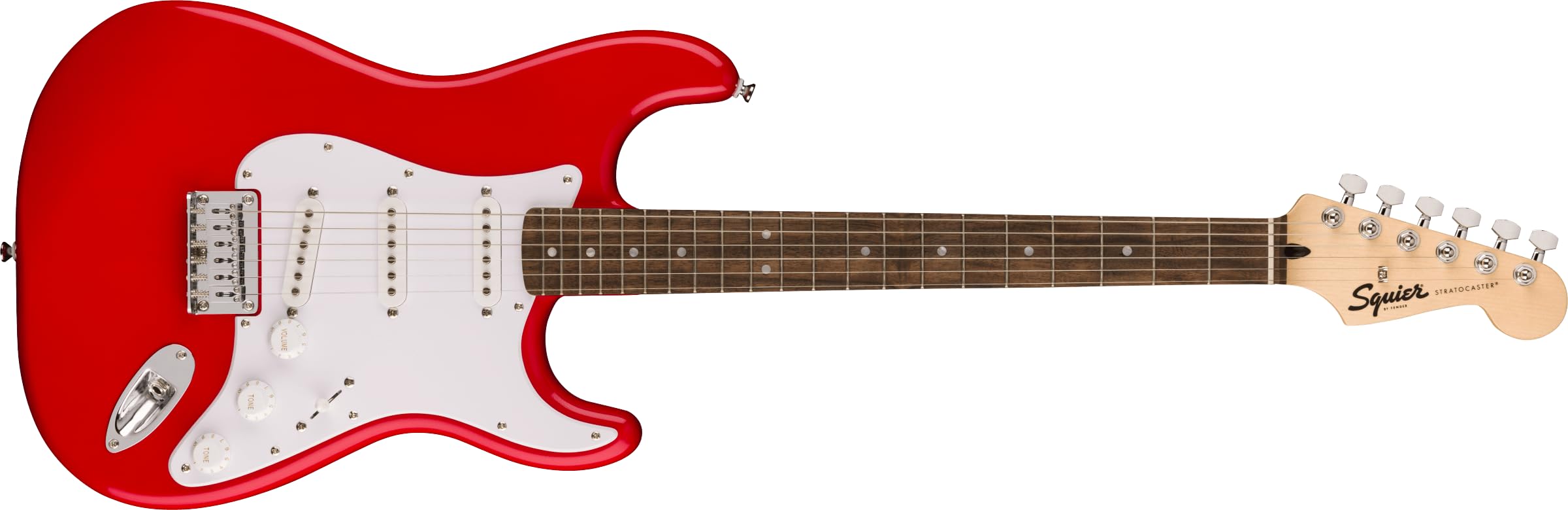 Squier от Fender Squier HT Электрогитара Laurel White Torino с мягким чехлом Sonic™ Stratocaster®, Накладка на гриф, Пикгард, Красный,
Squier от Fender Squier HT Электрогитара Laurel White Torino с мягким чехлом Sonic™ Stratocaster®, Накладка на гриф, Пикгард, Красный,