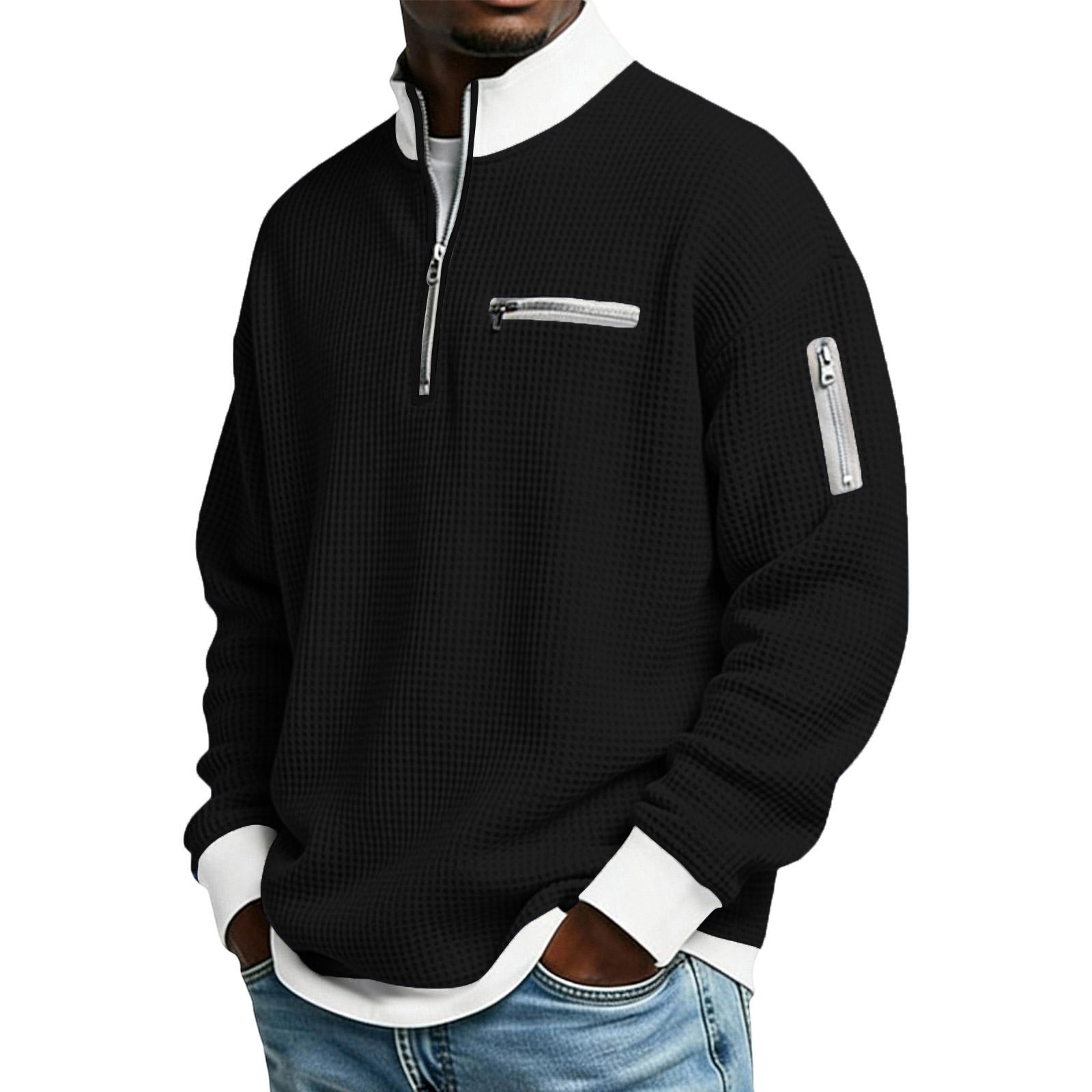Men Half Zip Casual Mockneck Loose Sweatshirts Long Sleeve Spring Quick Dry Tees Hiking Sports Tops XXXL
Men Half Zip Casual Mockneck Loose Sweatshirts Long Sleeve Spring Quick Dry Tees Hiking Sports Tops XXXL
