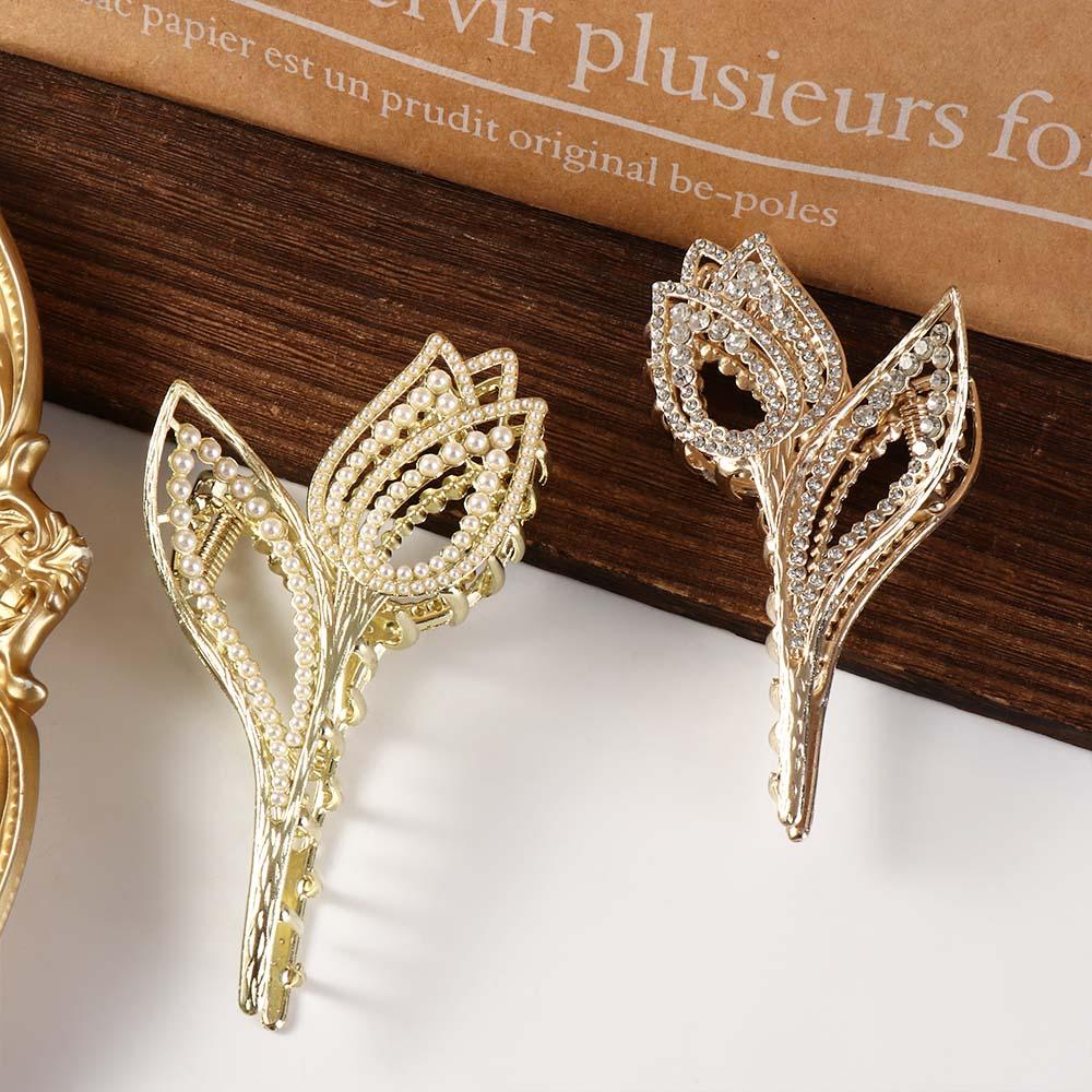 Hair Crabs Clip Zircon Tulip Korean Ponytail Holder Shark Clip Flower Hairgrip Women Hair Claws
Hair Crabs Clip Zircon Tulip Korean Ponytail Holder Shark Clip Flower Hairgrip Women Hair Claws