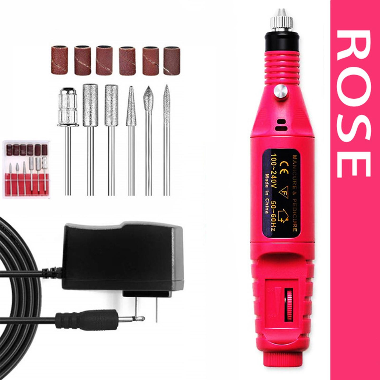 Wiwilys Pen Shape Electric Nail Drill Machine Art Salon Manicure File Polish Tool + 6 Bits
Wiwilys Pen Shape Electric Nail Drill Machine Art Salon Manicure File Polish Tool + 6 Bits