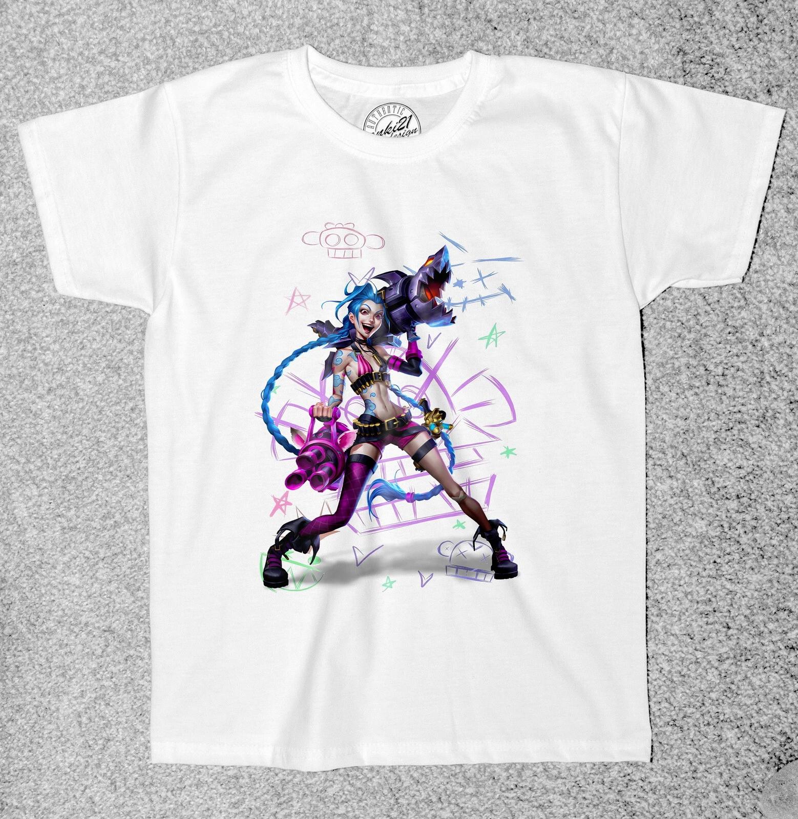 Arcane League of Legends 005 JINX Anime/Manga Childrens/Kids Adult t shirts 100
Arcane League of Legends 005 JINX Anime/Manga Childrens/Kids Adult t shirts 100