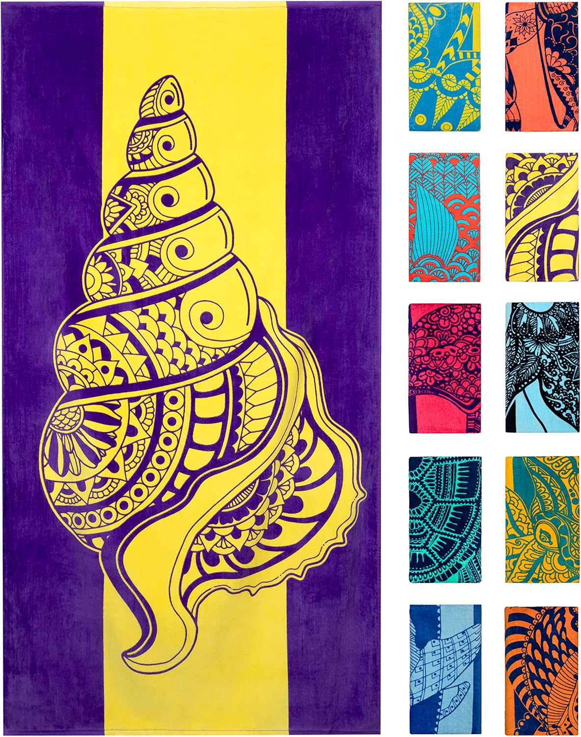 Lobster Beach Towel, Coral Stripe Tropical Design Absorbent Bath Towel for Swimming Pool, Travel and Vacation Blanket W30*H60(CM)
Lobster Beach Towel, Coral Stripe Tropical Design Absorbent Bath Towel for Swimming Pool, Travel and Vacation Blanket W30*H60(CM)