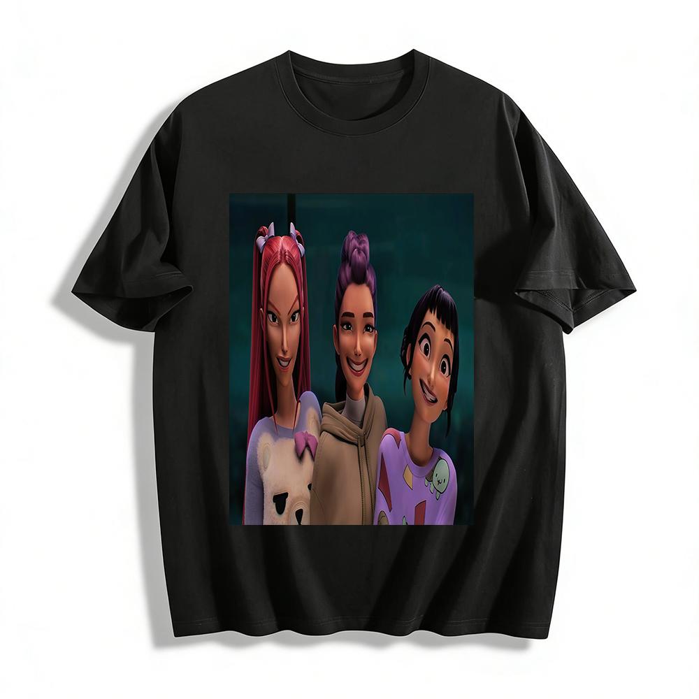 Funny Three Sisters Print Casual Top Fun Cartoon Anime Style Loose Comfortable Daily Unisex Tee Pure cotton T-shirt XXS
Funny Three Sisters Print Casual Top Fun Cartoon Anime Style Loose Comfortable Daily Unisex Tee Pure cotton T-shirt XXS