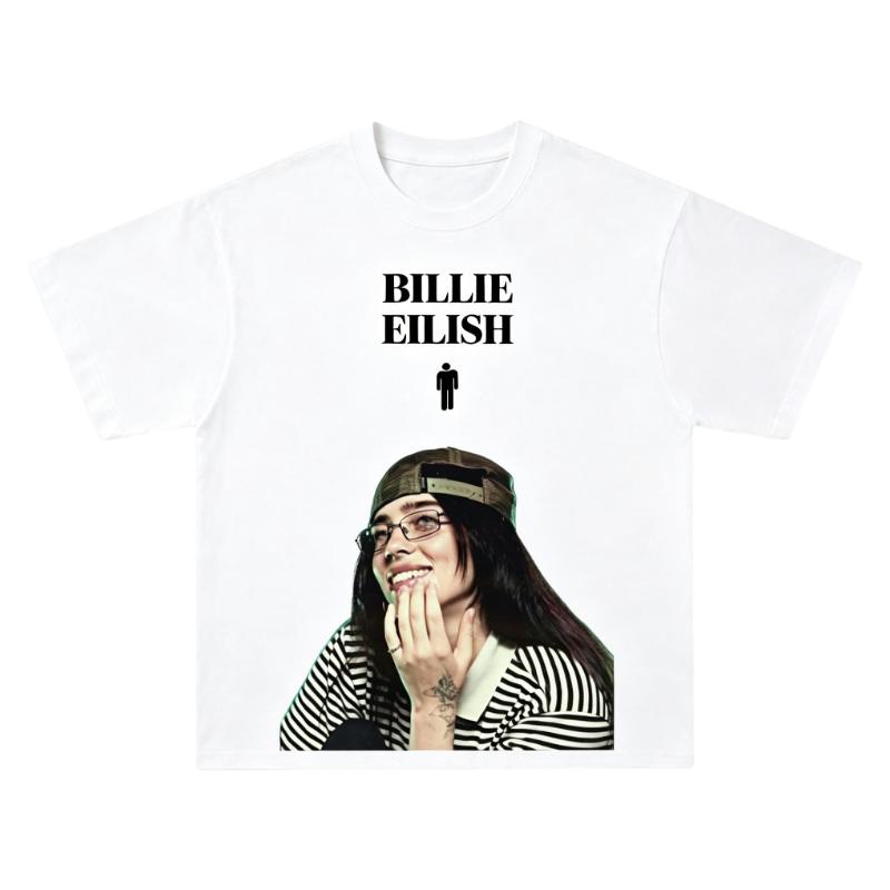 Minimal Logo Billie Eilish TShirt 100 Cotton Crew Neck Short Sleeve Casual Streetwear Pop Singer Fashion Graphic Tee 4XL
Minimal Logo Billie Eilish TShirt 100 Cotton Crew Neck Short Sleeve Casual Streetwear Pop Singer Fashion Graphic Tee 4XL