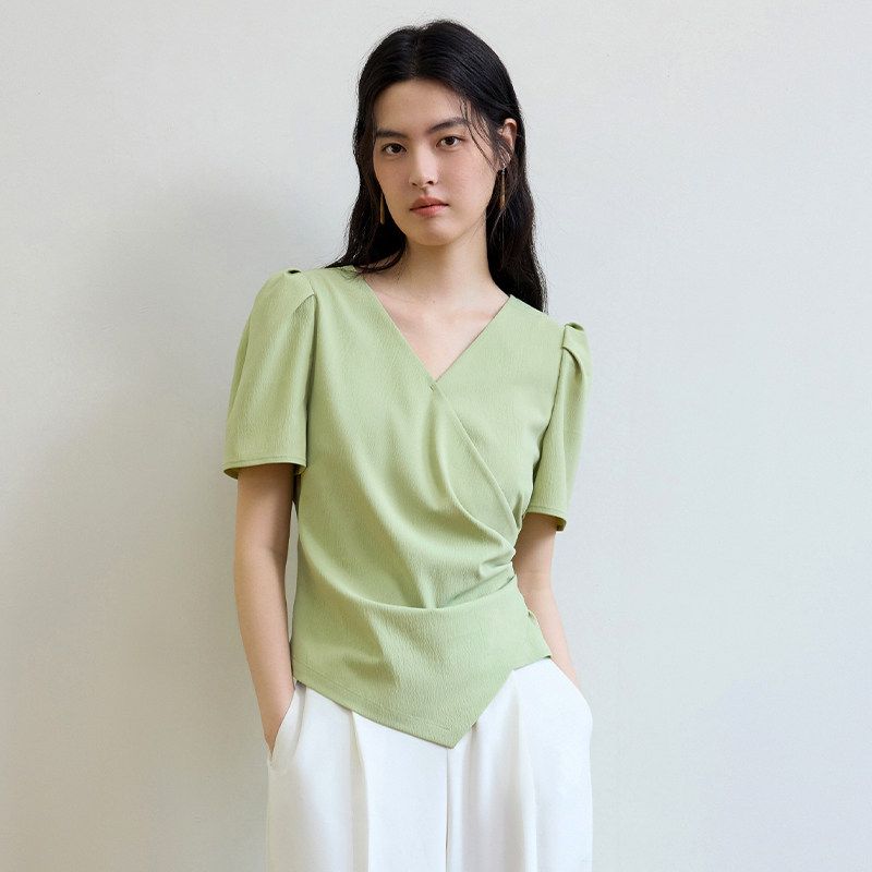 Single Plus size Women s Stylish Minimalist Slim Looking Tight Waist T-shirt Loose-Fit MM Summer Fashionable Easiest for match Short-sleeved Tops Avocado Green US2
Single Plus size Women s Stylish Minimalist Slim Looking Tight Waist T-shirt Loose-Fit MM Summer Fashionable Easiest for match Short-sleeved Tops Avocado Green US2