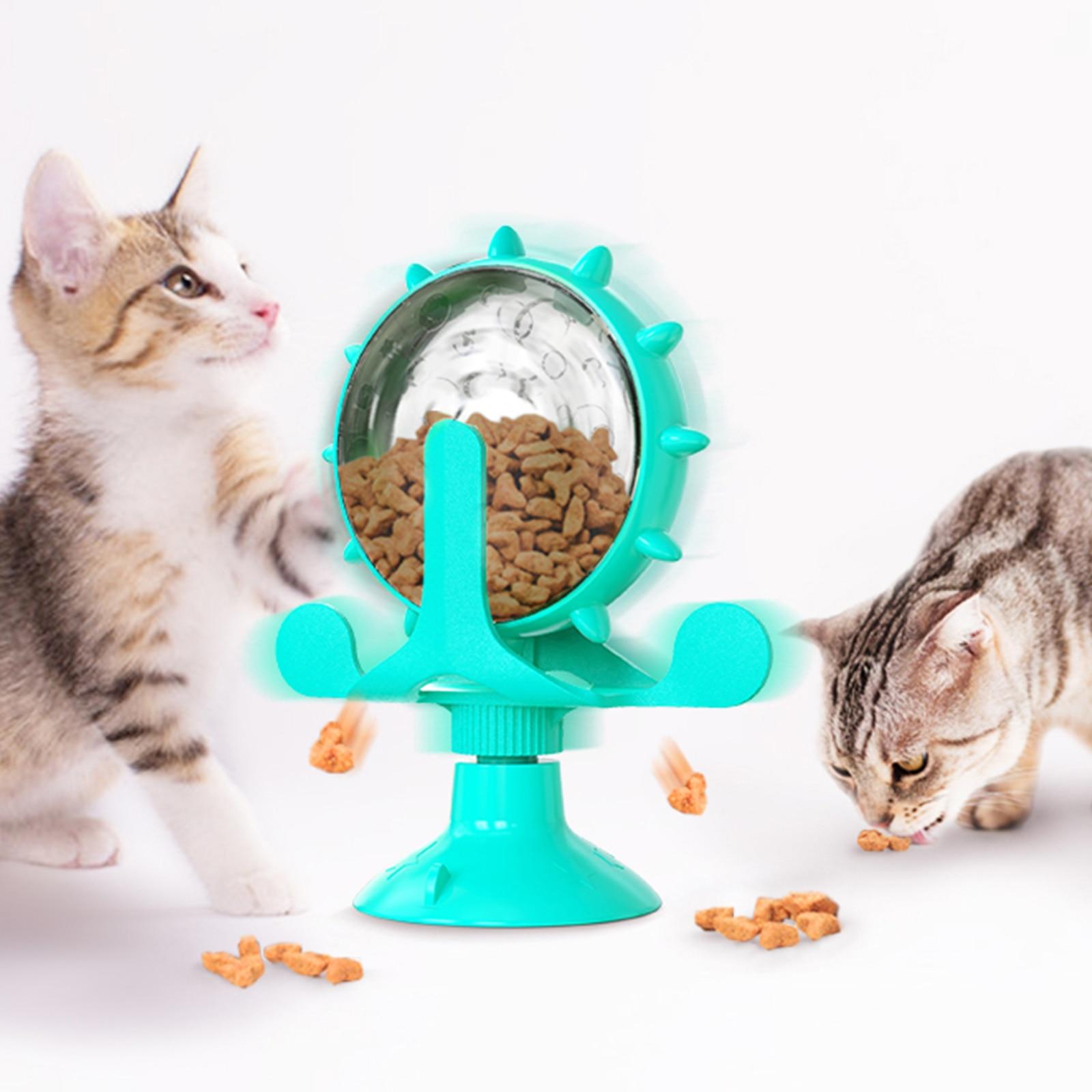 Original Treat Leaking Cat Toy Interactive Rotatable Wheel Toy for Cats Kitten Dogs Pet Products жовтий
Original Treat Leaking Cat Toy Interactive Rotatable Wheel Toy for Cats Kitten Dogs Pet Products жовтий