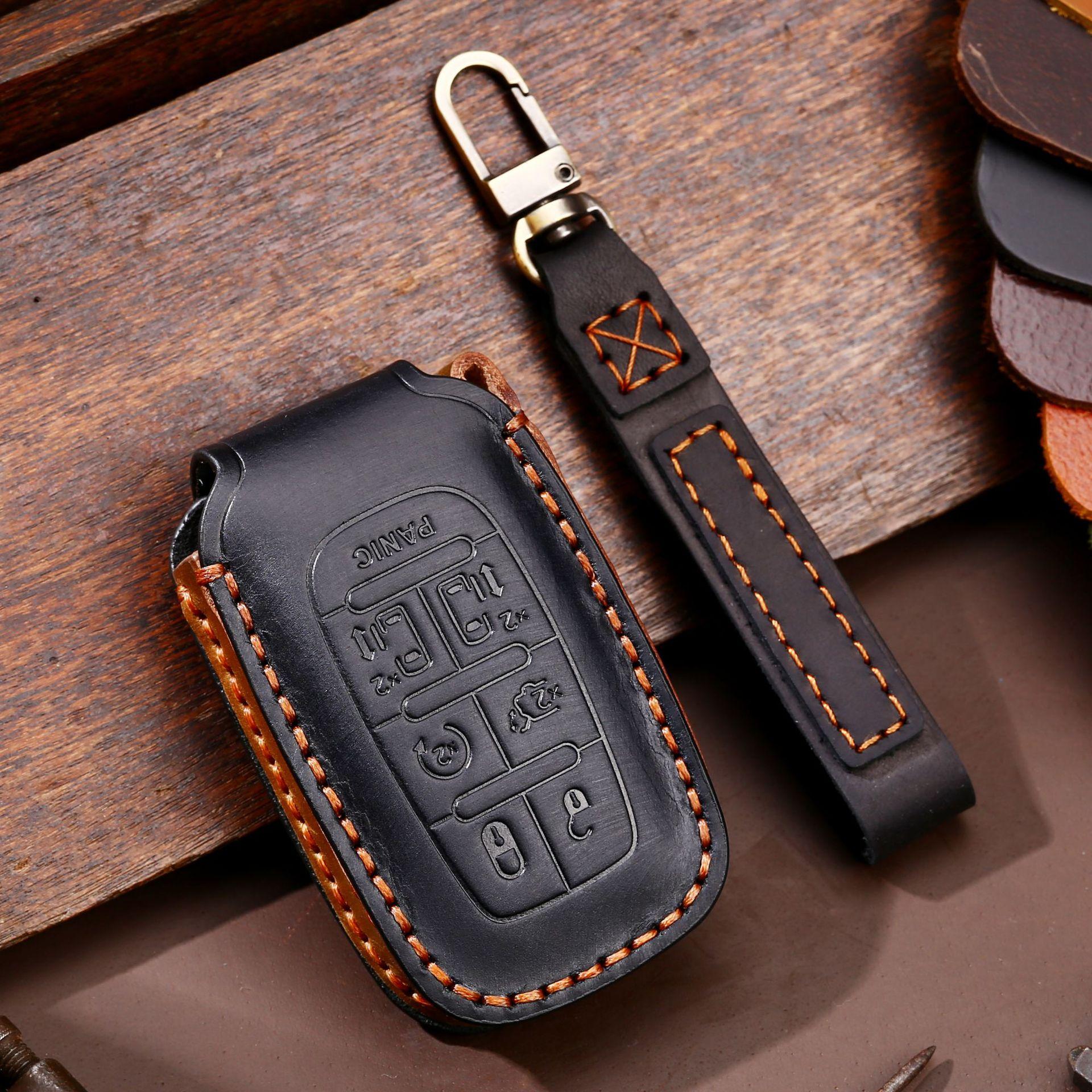 The car key cover is suitable for Chrysler key cover, and the North American version of Dajielong PHEV .
The car key cover is suitable for Chrysler key cover, and the North American version of Dajielong PHEV .