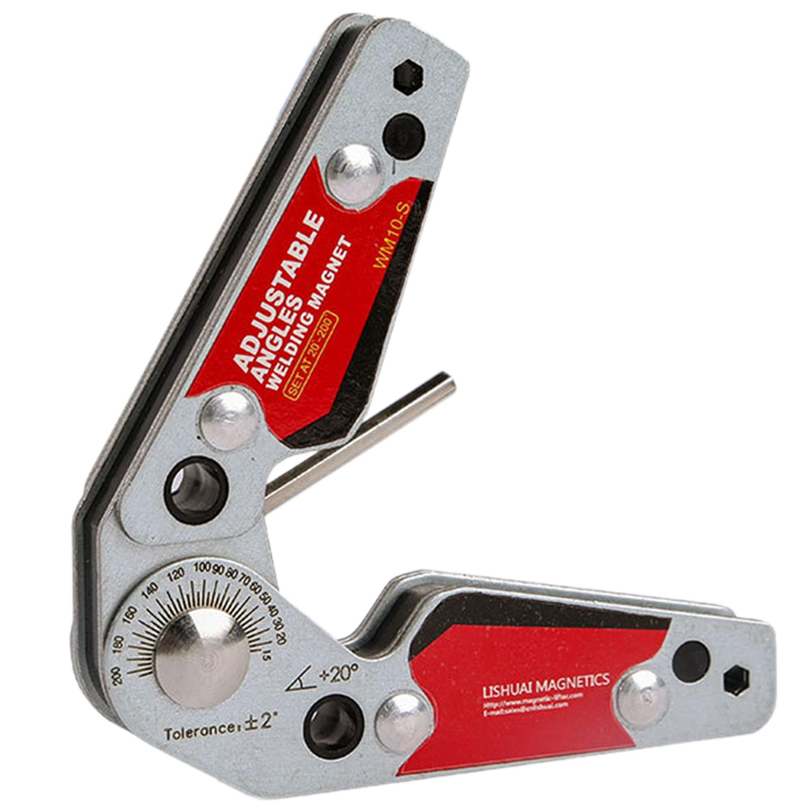 20°-200° Adjustables Welding Magnets Clamp Powerful Magnets Portable For Professional Welder Hobbyist As Shown
20°-200° Adjustables Welding Magnets Clamp Powerful Magnets Portable For Professional Welder Hobbyist As Shown