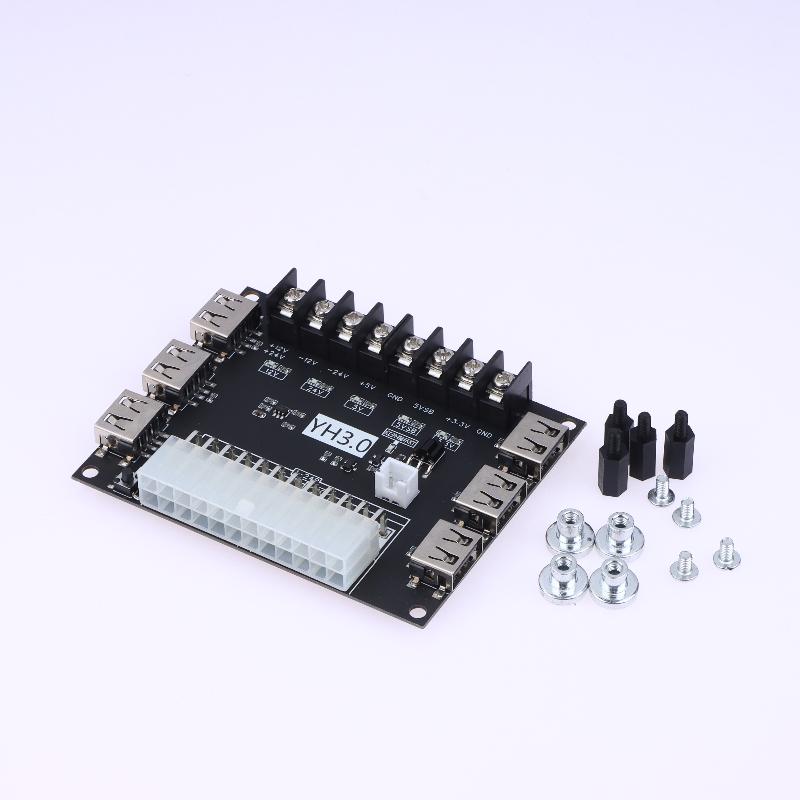 Usb Charging Desktop Computer Chassis Power Supply 24 Pins Atx Power Supply Circuit Breaker Board 12V/24V
Usb Charging Desktop Computer Chassis Power Supply 24 Pins Atx Power Supply Circuit Breaker Board 12V/24V