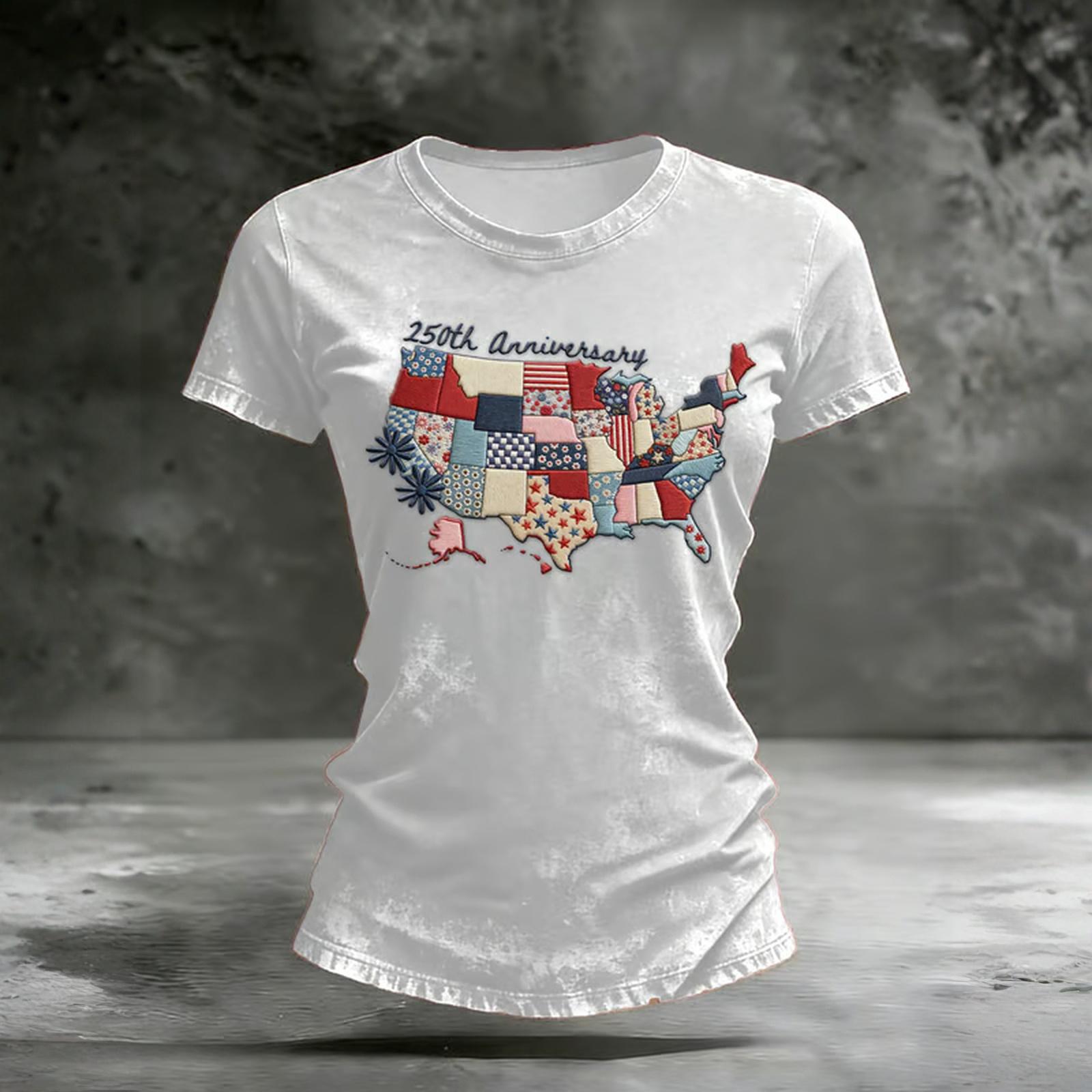 Women s Casual And Fashionable Short-sleeved Printed T-shirt Top M білий
Women s Casual And Fashionable Short-sleeved Printed T-shirt Top M білий