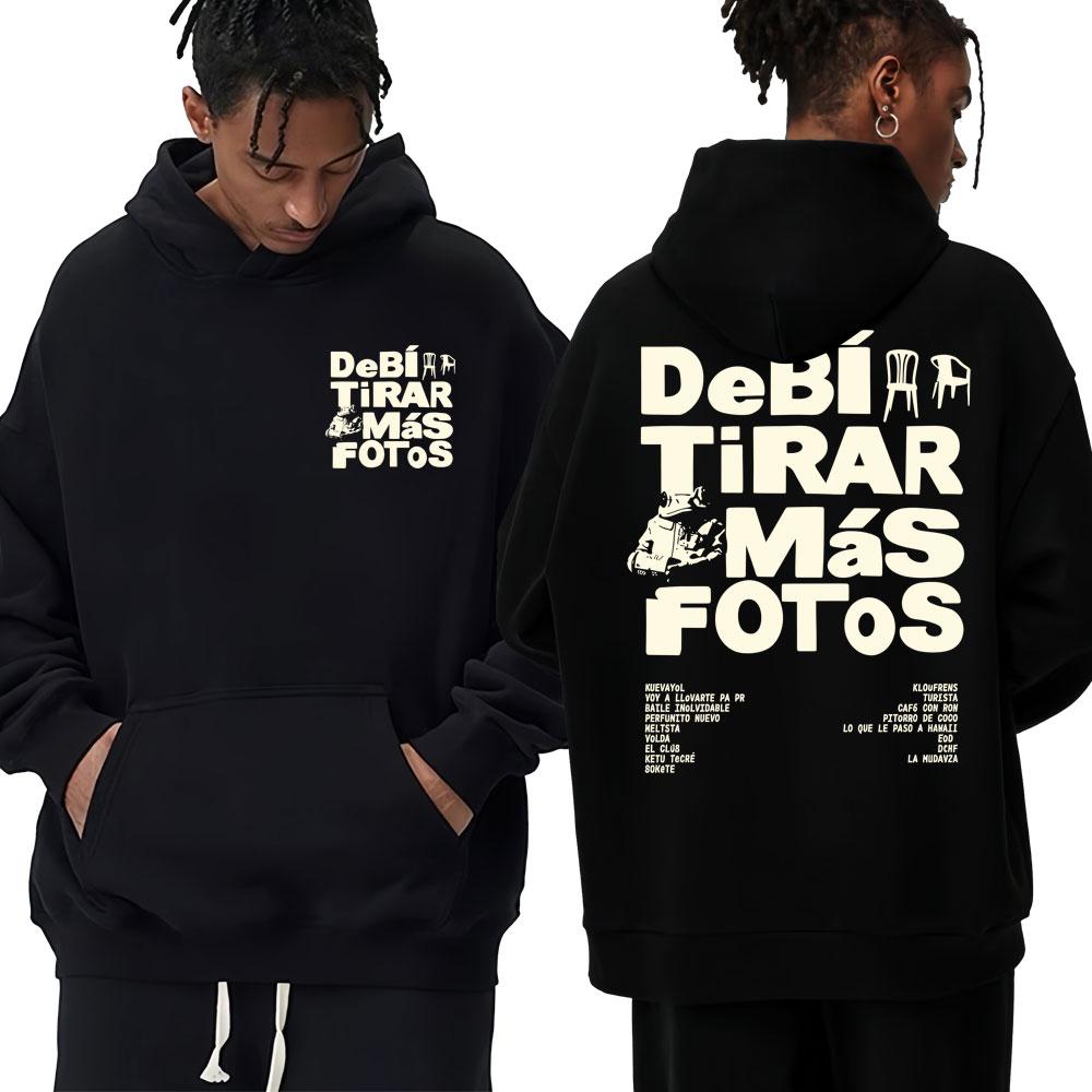 Bad Bunny Debi Tirar Mas Fotos DTMF World Tour Hoodies Men Women Fashion Hip Hop Long Sleeve Fleece Loose Casual Tracksuit S
Bad Bunny Debi Tirar Mas Fotos DTMF World Tour Hoodies Men Women Fashion Hip Hop Long Sleeve Fleece Loose Casual Tracksuit S