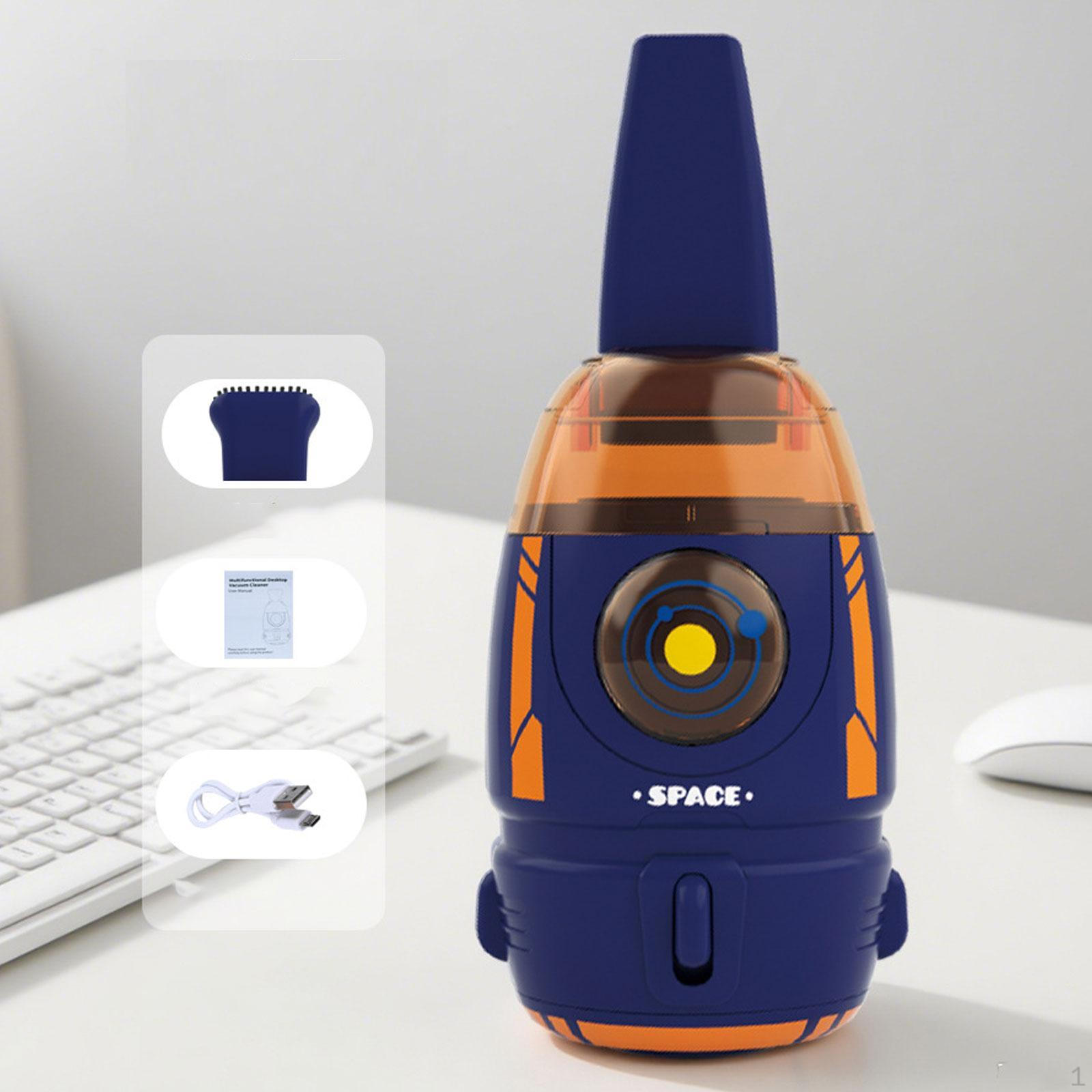 Desktop Vacuum Cleaner Dust Portable Elegant Handheld Removal for Gift Dorm Office Orange Blue
Desktop Vacuum Cleaner Dust Portable Elegant Handheld Removal for Gift Dorm Office Orange Blue