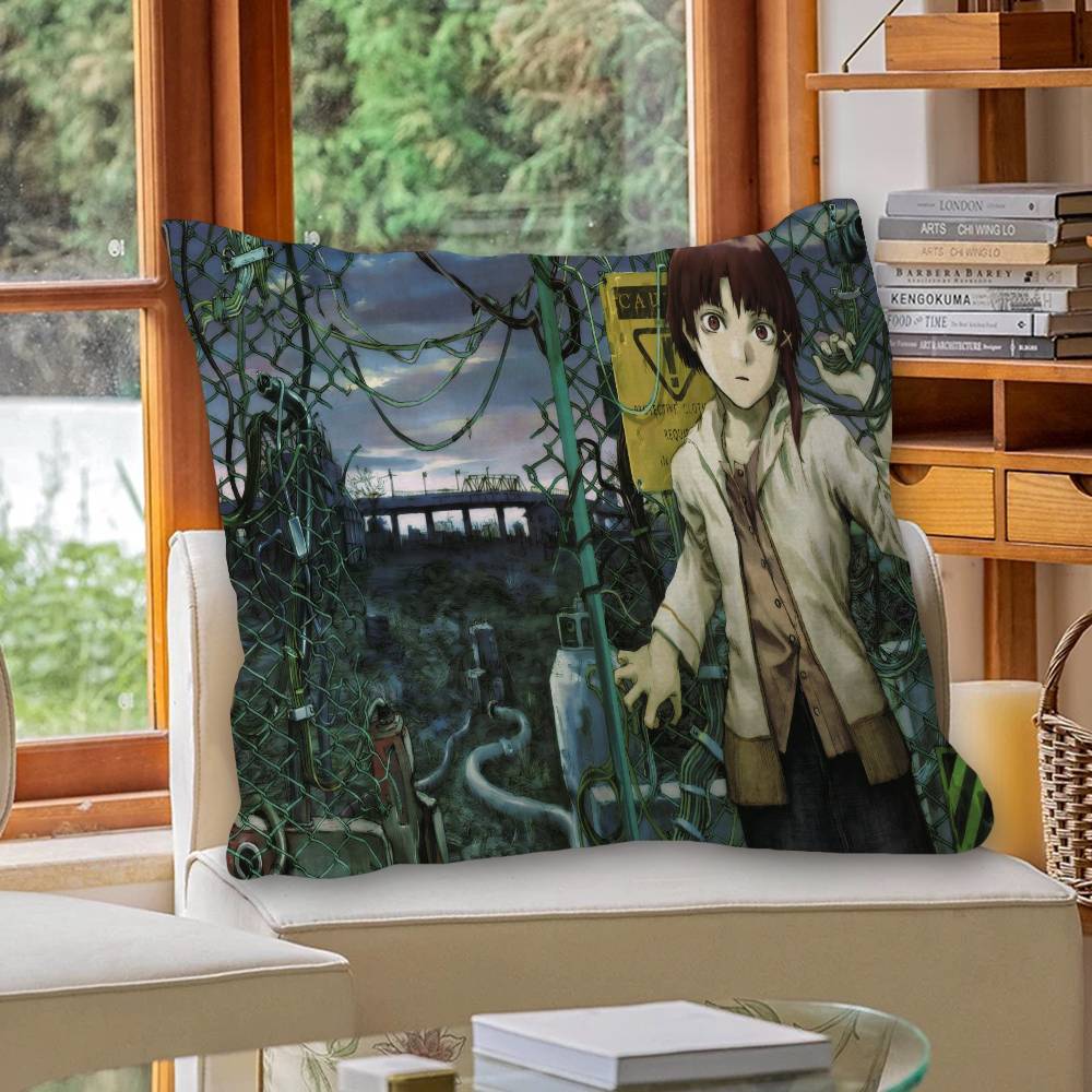 Serial Experiments Lain Anime Pillow Gift Home Office Decoration Bedroom Sofa Car Cushion Cover case 45x45 30x30 cm
Serial Experiments Lain Anime Pillow Gift Home Office Decoration Bedroom Sofa Car Cushion Cover case 45x45 30x30 cm