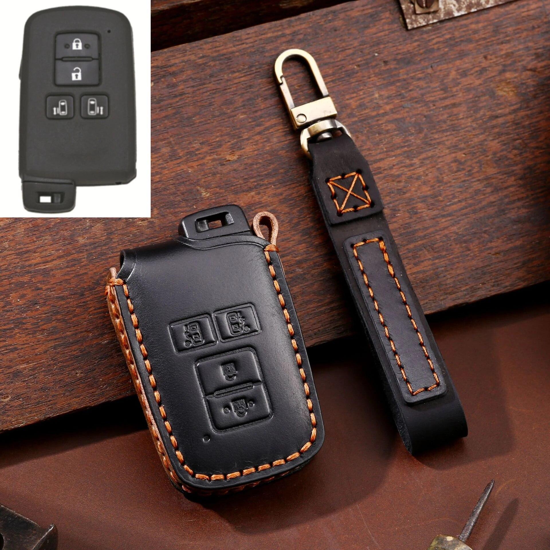 Шкіряний чохол для ключів автомобіля для Toyota Camry Corolla RAV4 Highlander Avalon 2015 - 2017 Smart Control Protector Shell Holder
Шкіряний чохол для ключів автомобіля для Toyota Camry Corolla RAV4 Highlander Avalon 2015 - 2017 Smart Control Protector Shell Holder