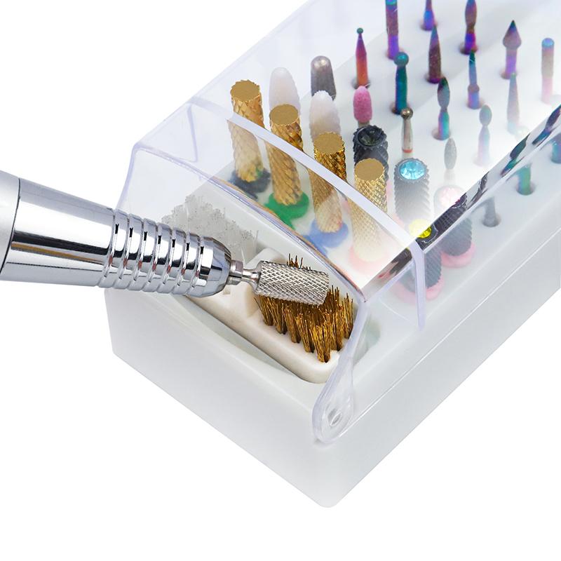 30-Hole Nail Art Grinding Head Storage Box Drill Bit Storage Finishing Box Manicure Tools белый
30-Hole Nail Art Grinding Head Storage Box Drill Bit Storage Finishing Box Manicure Tools белый