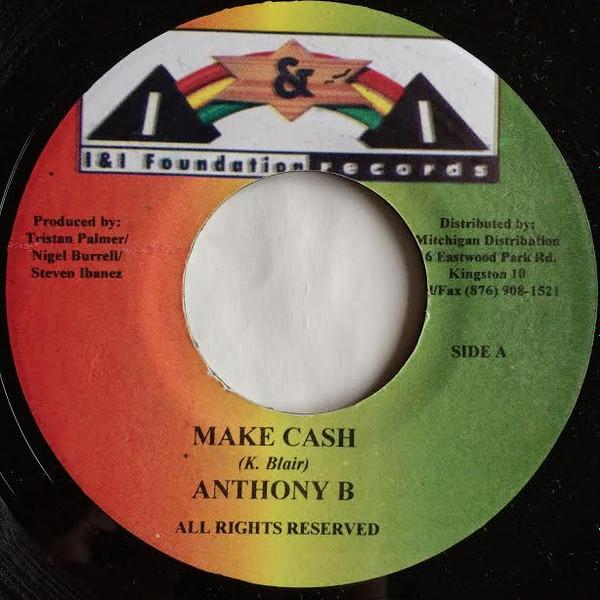 7inch Record ANTHONY B - Make Cash NONE I & I Foundatio 2001 Jamaica Reggae, Ska & Dub Used
7inch Record ANTHONY B - Make Cash NONE I & I Foundatio 2001 Jamaica Reggae, Ska & Dub Used
