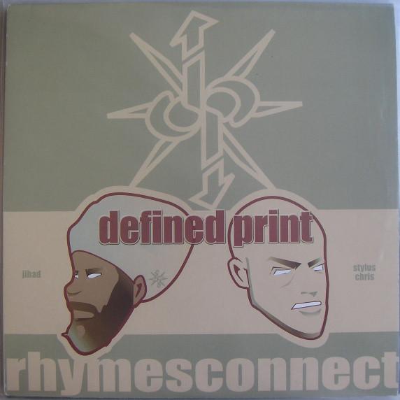 12inch Record DEFINED PRINT - Rhymes Connect DC9009 Depth Charge Re 2001 US Rap & Hip-Hop/R&B Used
12inch Record DEFINED PRINT - Rhymes Connect DC9009 Depth Charge Re 2001 US Rap & Hip-Hop/R&B Used