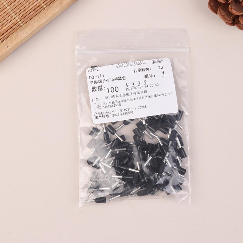 2 Packs of 100 VE0508 to 2508 Model Pin Wiring Terminal Connectors
2 Packs of 100 VE0508 to 2508 Model Pin Wiring Terminal Connectors