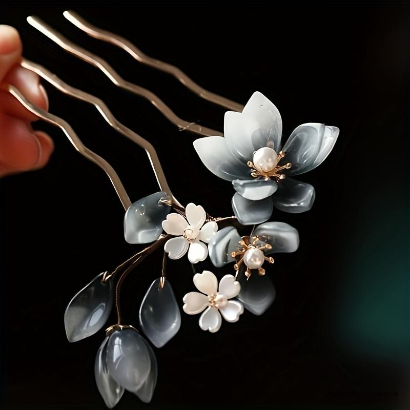 New Chinese Style Glazed Peony Flower U-shaped Round Hair Hairpin with Elegant Temperament Cheongsam Round Hair Hairpin
New Chinese Style Glazed Peony Flower U-shaped Round Hair Hairpin with Elegant Temperament Cheongsam Round Hair Hairpin
