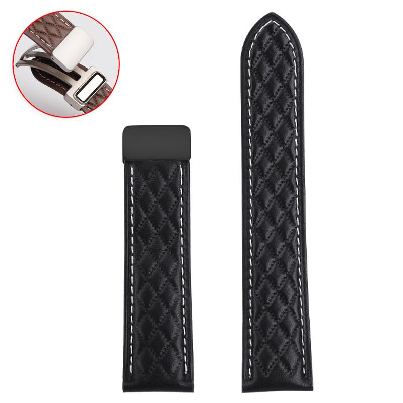 20mm 22mm Leather Strap for Tag Heuer Carrera Monaco Series Men s Quick Release Watchband Magnetic Folding Buckle Bracelet Black 20mm
20mm 22mm Leather Strap for Tag Heuer Carrera Monaco Series Men s Quick Release Watchband Magnetic Folding Buckle Bracelet Black 20mm