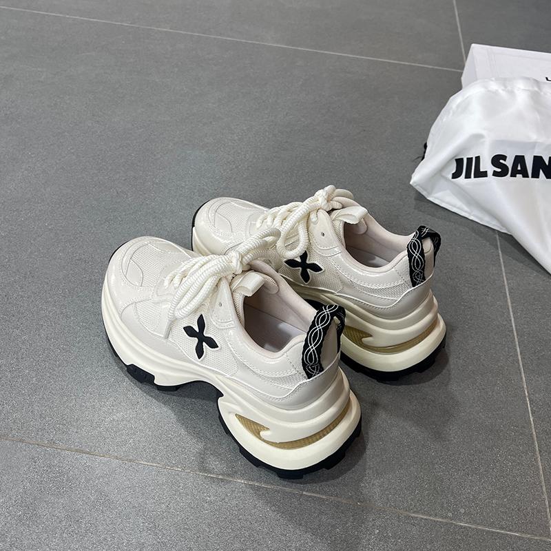 Height-increasing cross flower platform shoes women s spring new running shoes leather sports and leisure women 40
Height-increasing cross flower platform shoes women s spring new running shoes leather sports and leisure women 40