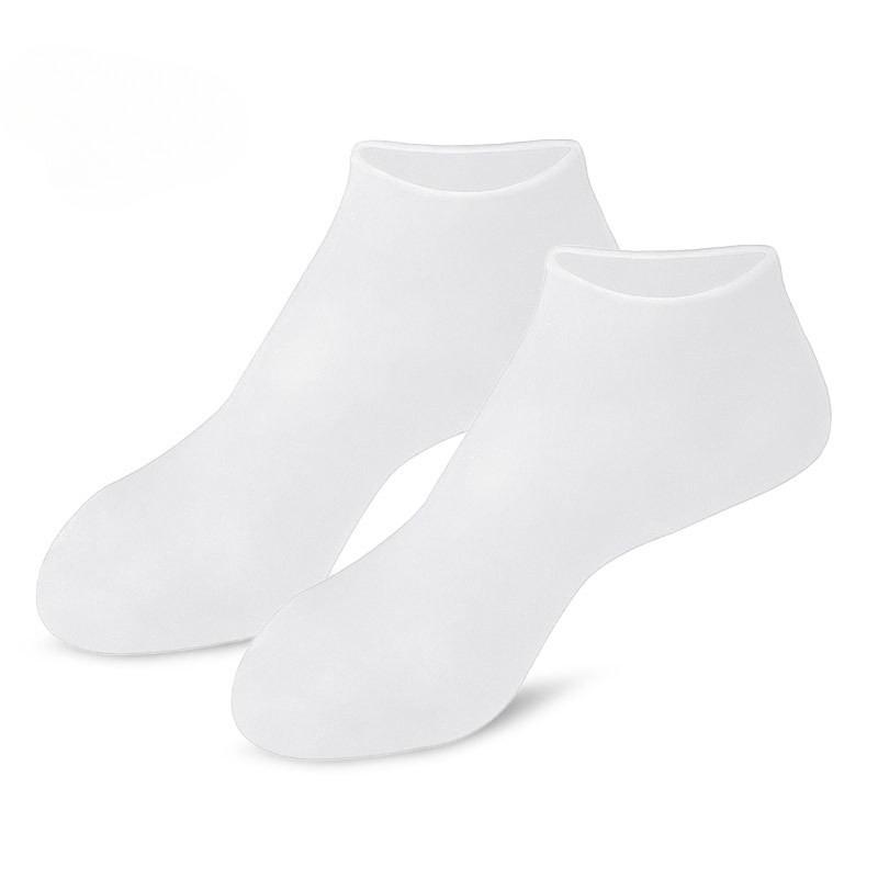 1Pairs Silicone Socks For Preventing Dry And Cracked Heels, Full Foot Moisturizing Protective Cover, Unisex Foot Mask Protective Cover 1Pair білий
1Pairs Silicone Socks For Preventing Dry And Cracked Heels, Full Foot Moisturizing Protective Cover, Unisex Foot Mask Protective Cover 1Pair білий