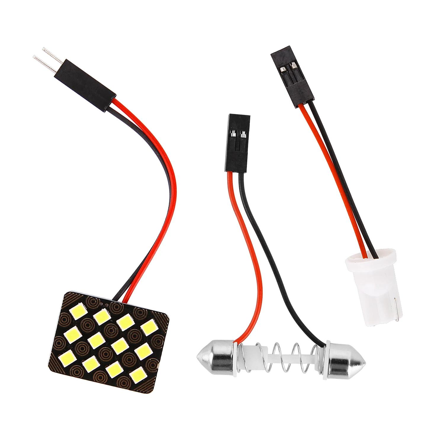 T10 5050 3030 LED Interior Panel Car White Light Reading Lamp Universal Car Trunk Roof Dome Bulb 48 24 12 SMD Lights 12V
T10 5050 3030 LED Interior Panel Car White Light Reading Lamp Universal Car Trunk Roof Dome Bulb 48 24 12 SMD Lights 12V