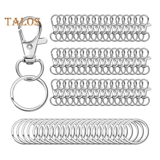 100 шт./компл. брелки металлический карабин с застежкой-клан с брелоками ошейники для собак рюкзаки DIY брелки аксессуары серебряный
100 шт./компл. брелки металлический карабин с застежкой-клан с брелоками ошейники для собак рюкзаки DIY брелки аксессуары серебряный