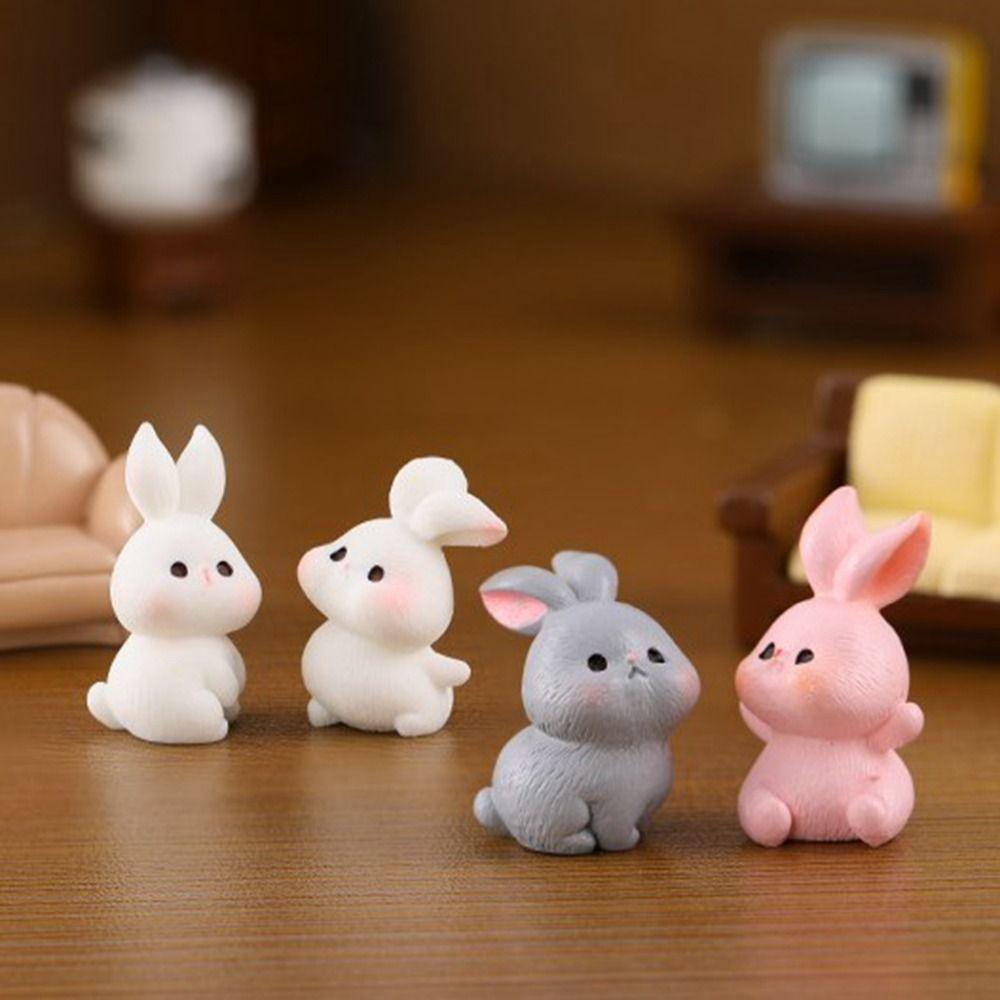 Creative Cute Bunny Family Animal Doll Accessories Mini Desktop Resin Ornaments DIY Cartoon Resin Rabbit Model
Creative Cute Bunny Family Animal Doll Accessories Mini Desktop Resin Ornaments DIY Cartoon Resin Rabbit Model
