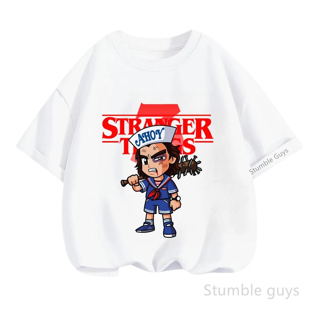 Summer Boys and Girls Cartoon T-Shirt Children s Stranger Things Short-Sleeve Anime T-Shirt Top 100
Summer Boys and Girls Cartoon T-Shirt Children s Stranger Things Short-Sleeve Anime T-Shirt Top 100