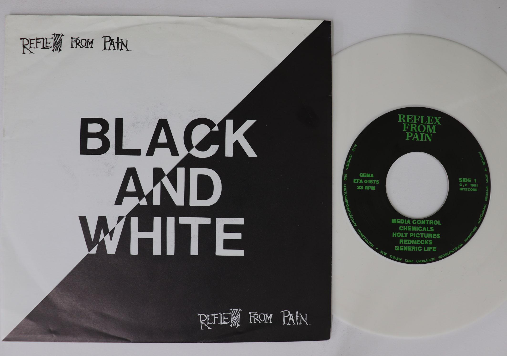 7inch Record REFLEX FROM PAIN Black And White EFA01675 BITZCORE 1991 Germany Rock Used
7inch Record REFLEX FROM PAIN Black And White EFA01675 BITZCORE 1991 Germany Rock Used