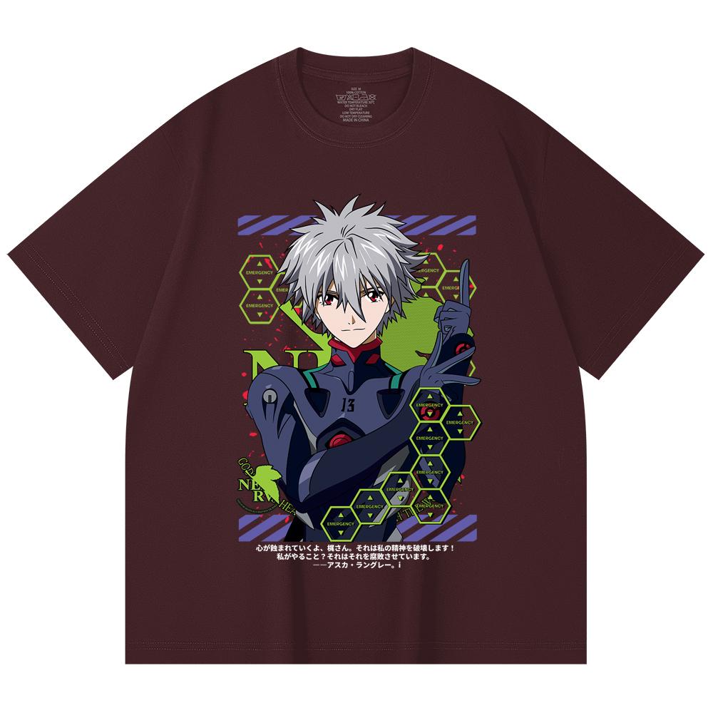 230 Gsm 100% Cotton Evangelion V5 Kagoru Print Unisex Heavy Cotton T Shirt 2XL
230 Gsm 100% Cotton Evangelion V5 Kagoru Print Unisex Heavy Cotton T Shirt 2XL