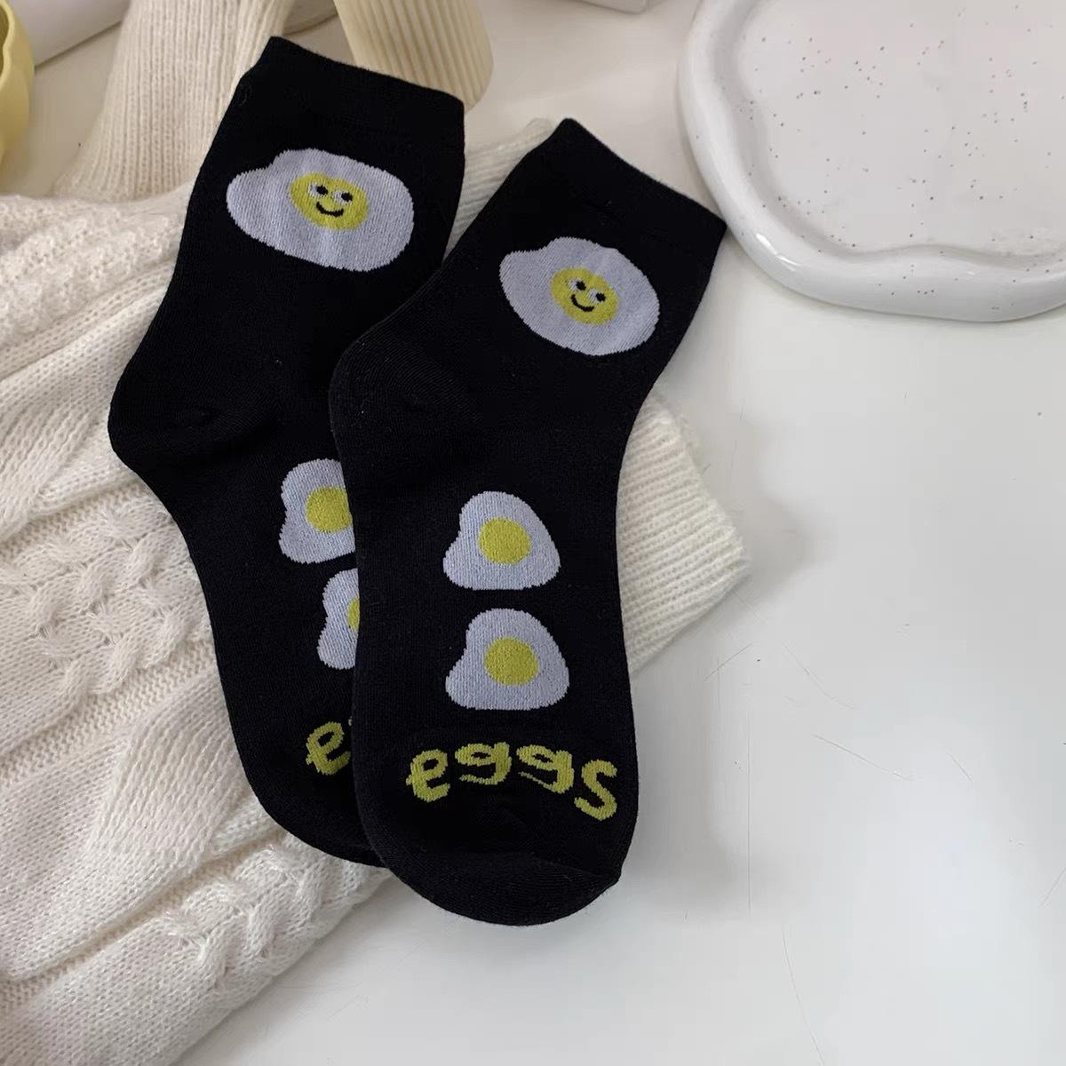 Cookie Socks Spring And Autumn Cute Mid-Leg Socks Cotton Trendy Internet Celebrity Stockings Creative Pattern Summer One size чорний
Cookie Socks Spring And Autumn Cute Mid-Leg Socks Cotton Trendy Internet Celebrity Stockings Creative Pattern Summer One size чорний