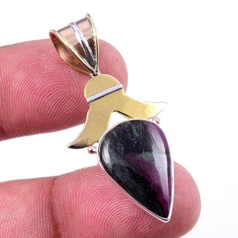 Подарочный двухцветный кулон Ruby In Zoisite из стерлингового серебра 925 пробы, созданный в лаборатории, 1,50 дюйма, D0F65
Подарочный двухцветный кулон Ruby In Zoisite из стерлингового серебра 925 пробы, созданный в лаборатории, 1,50 дюйма, D0F65