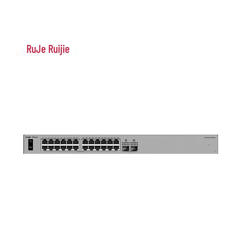 Ruijie RG-ES224G2MS-E 24-Port Gigabit Managed Switch
Ruijie RG-ES224G2MS-E 24-Port Gigabit Managed Switch