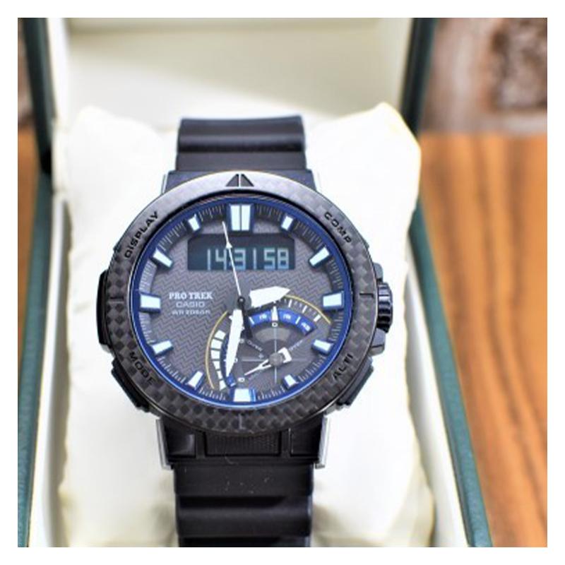 CASIO PRO TREK Series - Disc Dual Display Series Fashionable Outdoor Shockproof 200 Meters Waterproof Quartz Men s Watch Black Dial PRW-73X-1PR чорний
CASIO PRO TREK Series - Disc Dual Display Series Fashionable Outdoor Shockproof 200 Meters Waterproof Quartz Men s Watch Black Dial PRW-73X-1PR чорний