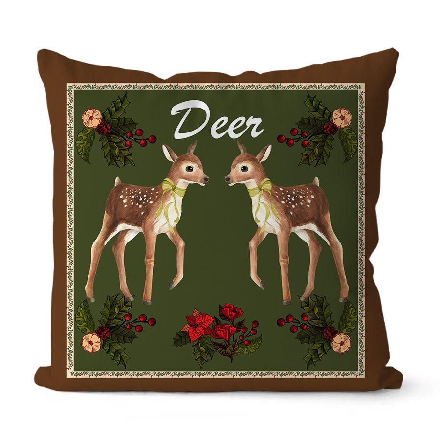 Beauty retro ins style elk pattern pillowcase sofa cushion cover bedside pillowcase square girlfriend gift 40x40cm 16x16in
Beauty retro ins style elk pattern pillowcase sofa cushion cover bedside pillowcase square girlfriend gift 40x40cm 16x16in