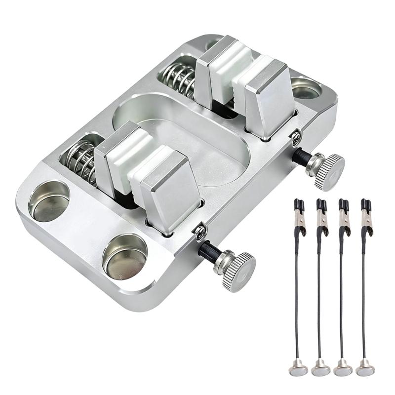 Heavy Duty Aluminum Welding Clamp With Jaw For Circuit Board Mounting Soldering Station Table Wire Welding Fixture Stand 1
Heavy Duty Aluminum Welding Clamp With Jaw For Circuit Board Mounting Soldering Station Table Wire Welding Fixture Stand 1