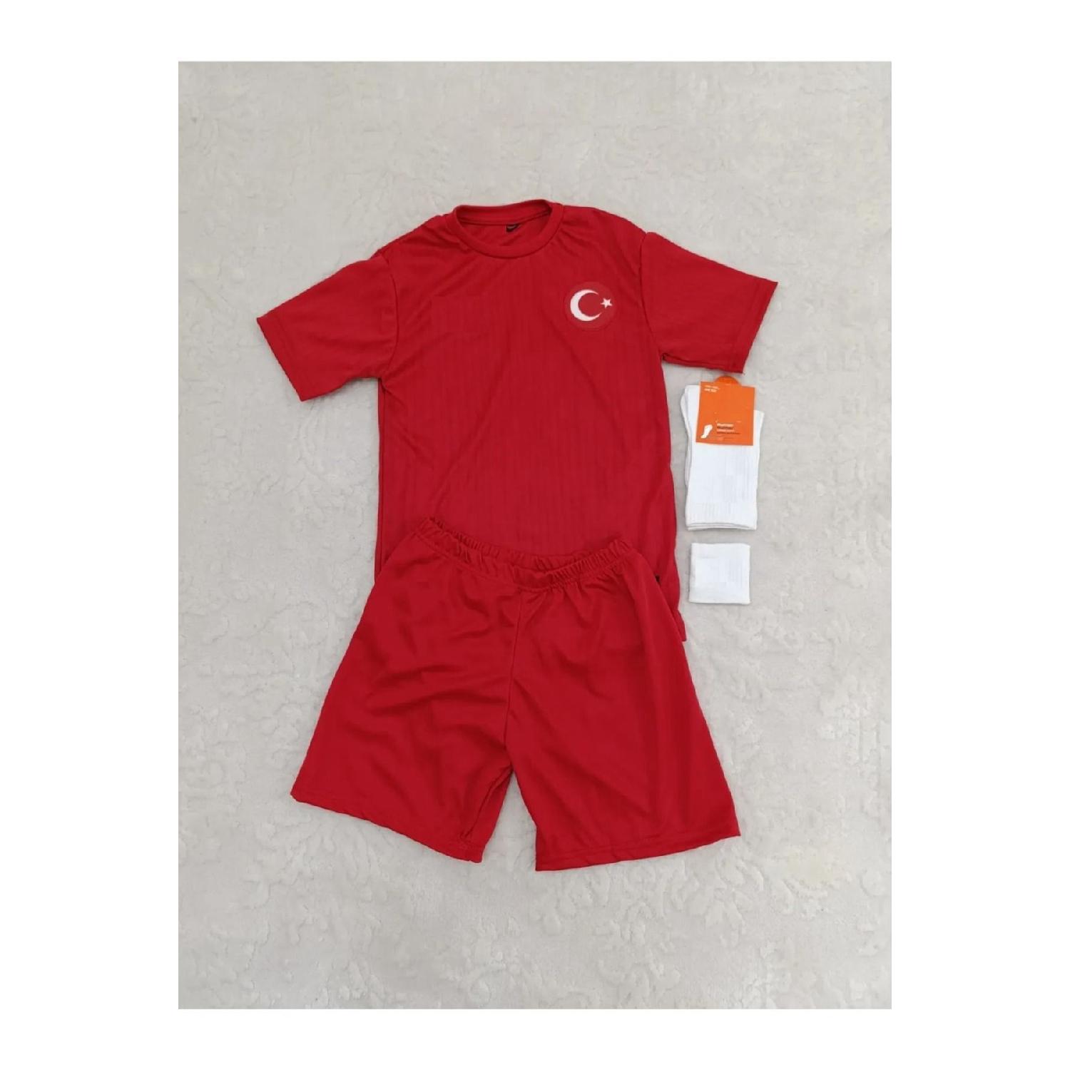 Trkiye National Team 2023//24 Children s Jersey And Shorts Set, Set Of 4 3-4 Yaş красный
Trkiye National Team 2023//24 Children s Jersey And Shorts Set, Set Of 4 3-4 Yaş красный