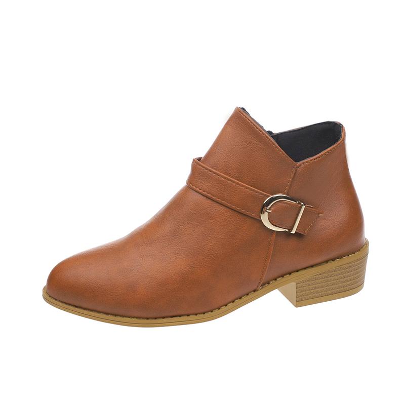 Plus-size women s boots 2026 new British-style short-top side-zipper Chelsea chunk-heeled fashion ankle boots 35
Plus-size women s boots 2026 new British-style short-top side-zipper Chelsea chunk-heeled fashion ankle boots 35