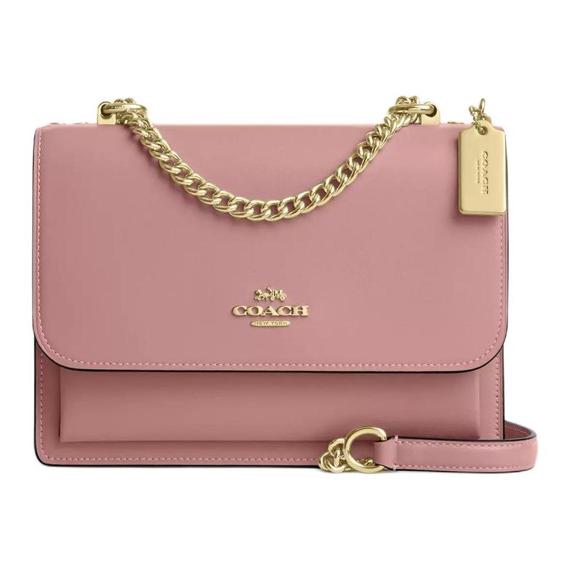COACH Klare gold hardware leather shoulder bag women s pink золотий
COACH Klare gold hardware leather shoulder bag women s pink золотий